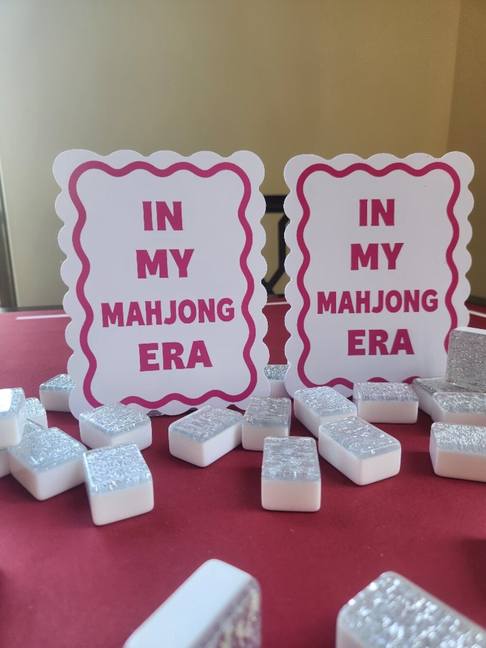 Mah Jong Tile Shuffle Cards – In My Mah Jong Era
